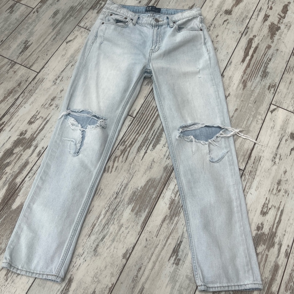 GAP Denim Boyfriend Jeans – Size 0/25 - Picture 2 of 16